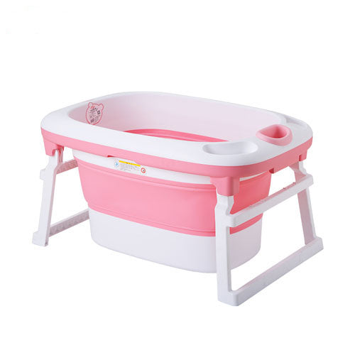 FOLDABLE BABY BATHTUB WITH BABY ANTI SLIP MAT