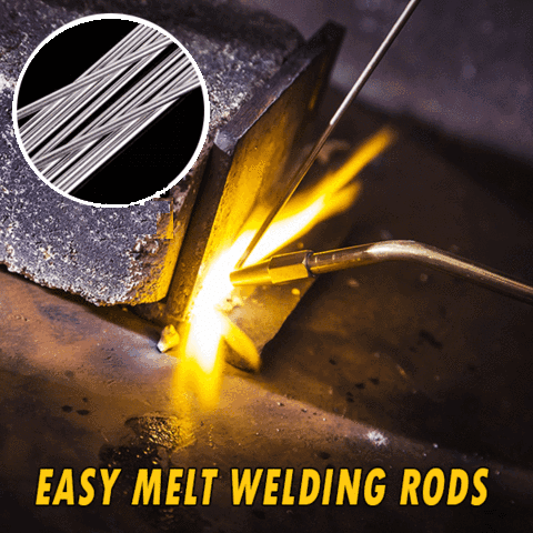 EASY MELT WELDING RODS(50PCS/100PCS) + Free Flame Torch Adapter