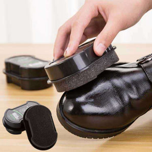 Double-sided Leather Shoe Polisher